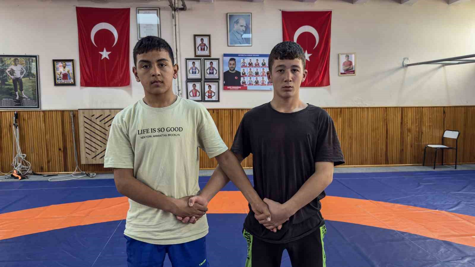 huseyin akbasin torunlari sampiyonluk icin hazirlaniyor