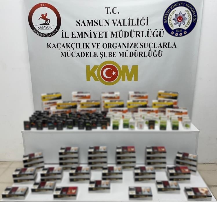 samsunda 15 bin 200 adet kacak makaron ele gecirildi 21QWjpmg