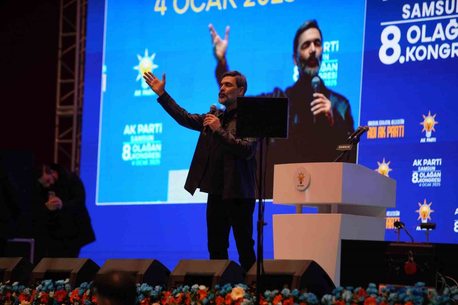 ak parti samsun il kongresinde ugur isilak coskusu rs2dnpdm