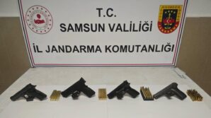 jandarma bir evde 4 adet tabanca ele gecirdi lLEPhI1U