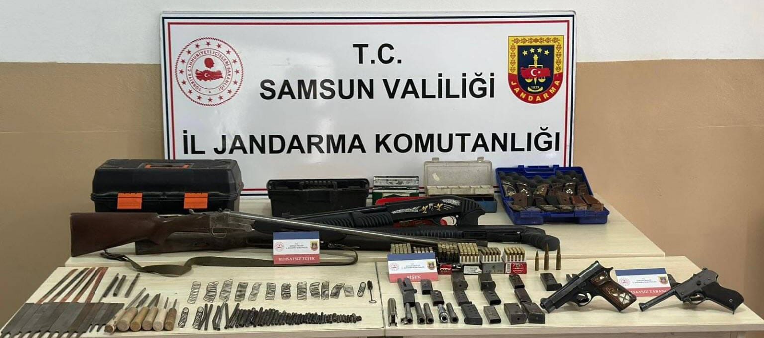 jandarmadan kacak silah imalathanesine baskin I6DCT3jG