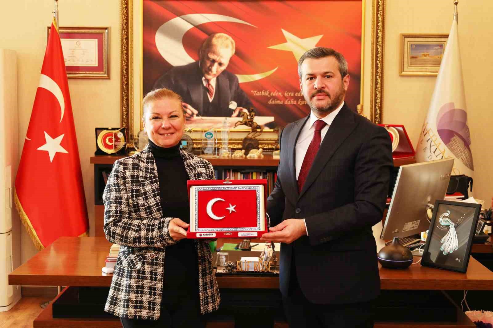 karabuk belediye baskani cetinkayadan safranbolu belediye baskani koseye ziyaret