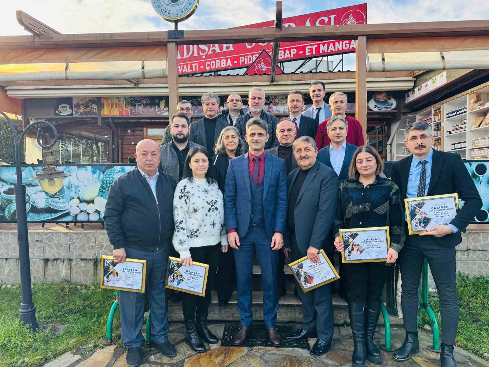 kaya gazeteciler gununde gazetecilerle bir araya geldi