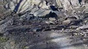 kayanin kapattigi yol yeniden ulasima acildi 7cyBiDFy