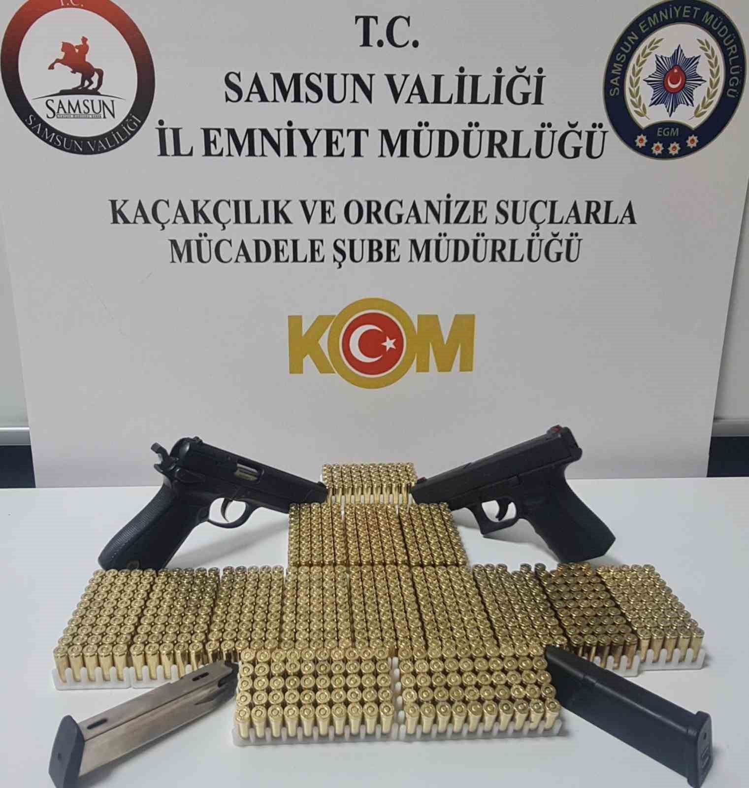 samsunda silah ve muhimmat operasyonu bhGmjIar