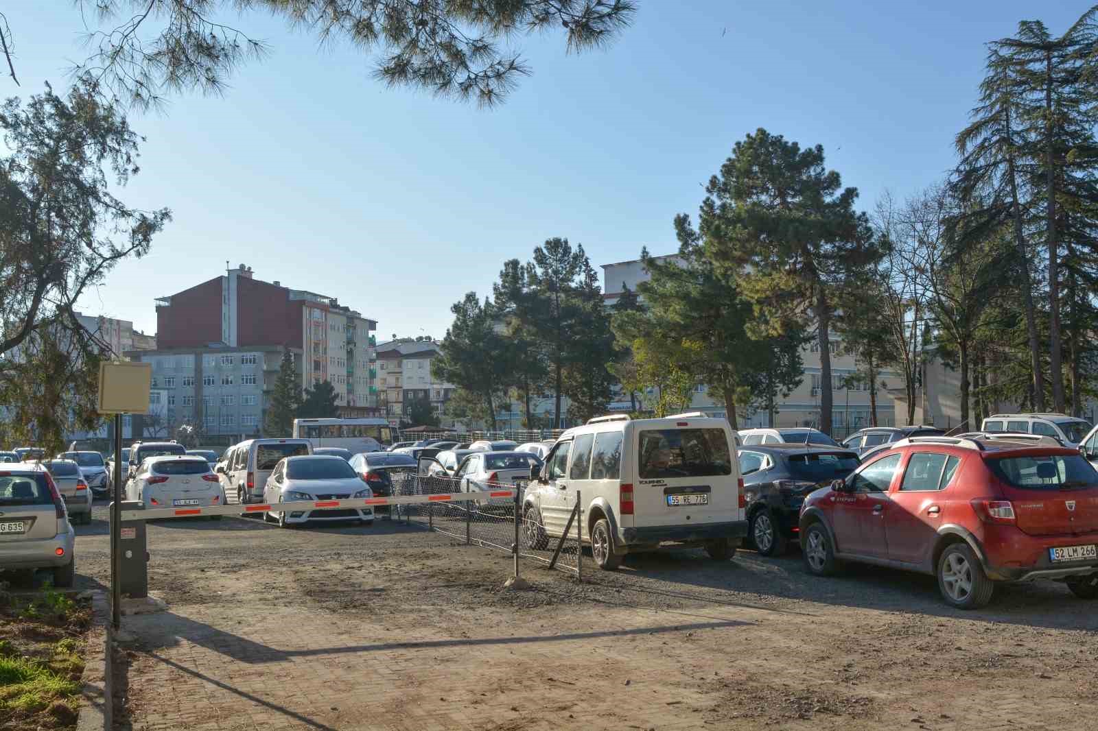 samsundaki kamu hastanesine 200 araclik yeni otopark 68XgduYJ