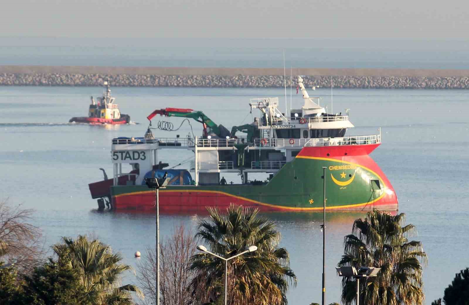 samsundan moritanyaya balikci gemisi ihracati MAlUOqQO