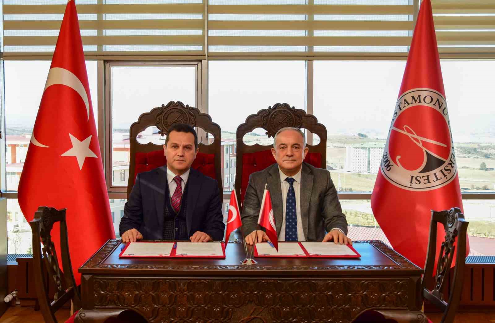 turkiye azerbaycan universitesi ile kastamonu universitesi arasinda is birligi protokolu imzalandi JJDlngA7