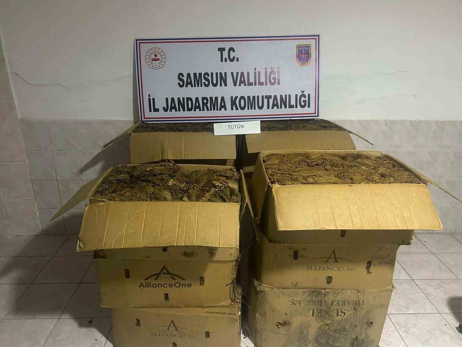 tutun hirsizi jandarma tarafindan yakalandi