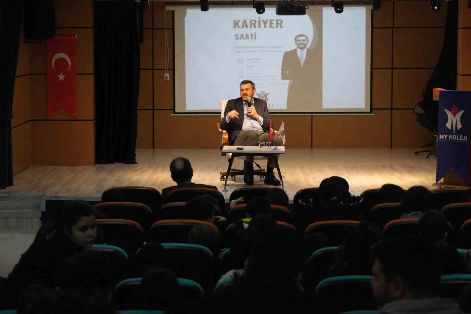 baskan cetinkaya ogrencilerle bir araya geldi CjiF7g5z