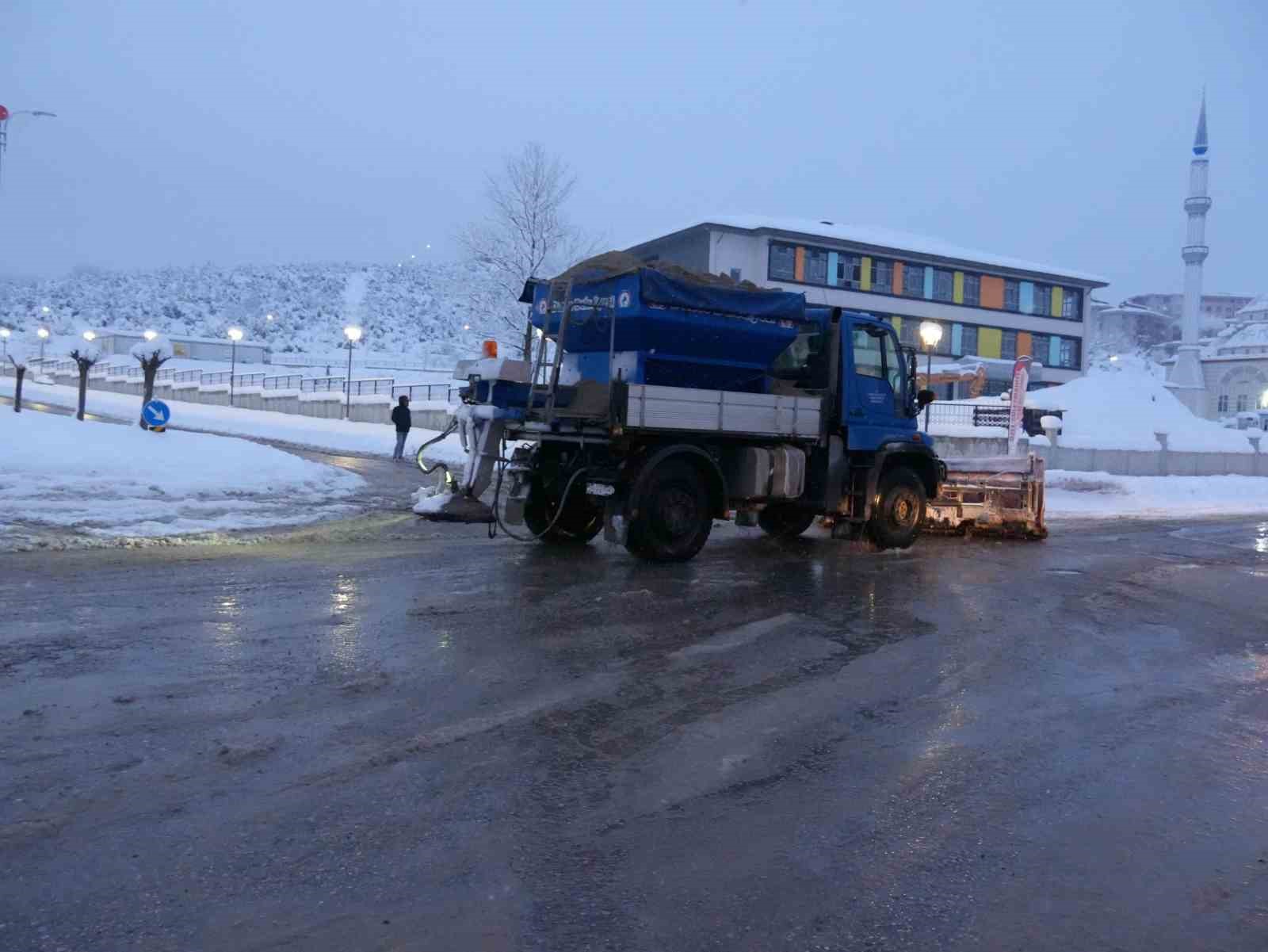 duzcede msu sinavi oncesi yollar kardan temizlendi k54Zr3uO
