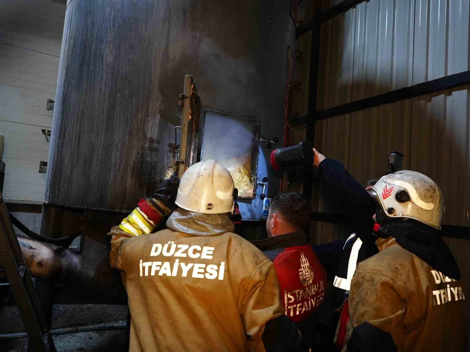 kereste fabrikasinin kazan bolumunde yangin z67Km2I8