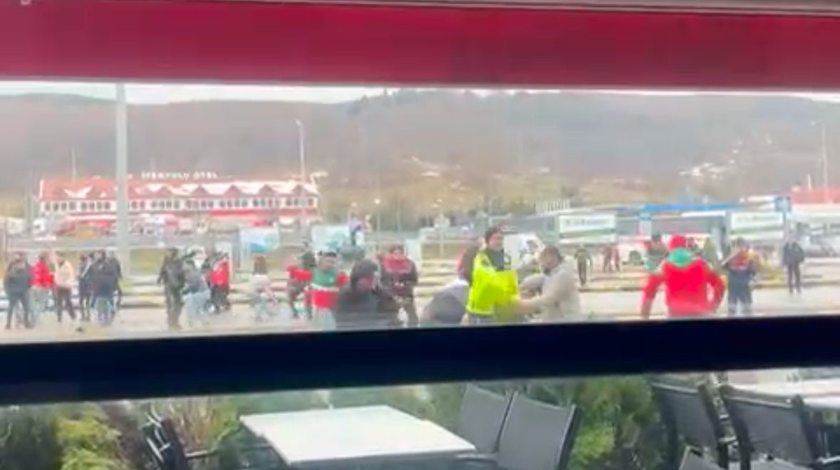 ortaligin savas alanina dondugu taraftarlarin kavgasinda 1 supheli adliyeye sevk edildi ype4b8GG