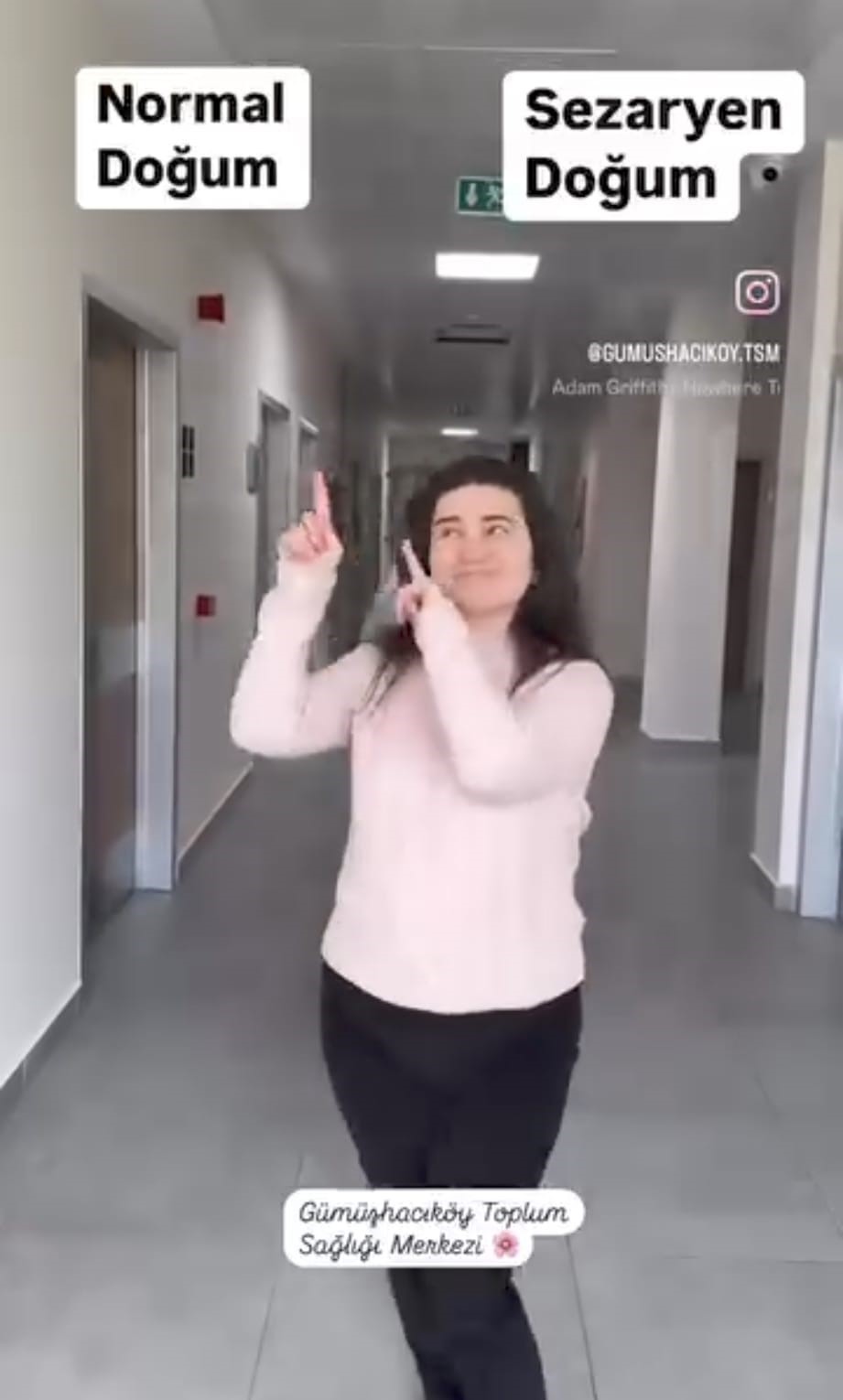 saglik calisanlarindan normal dogum icin dansli paylasim Z4ROE387