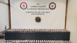 samsunda 14 bin adet sentetik ecza ele gecirildi 2 gozalti urYtYWKc