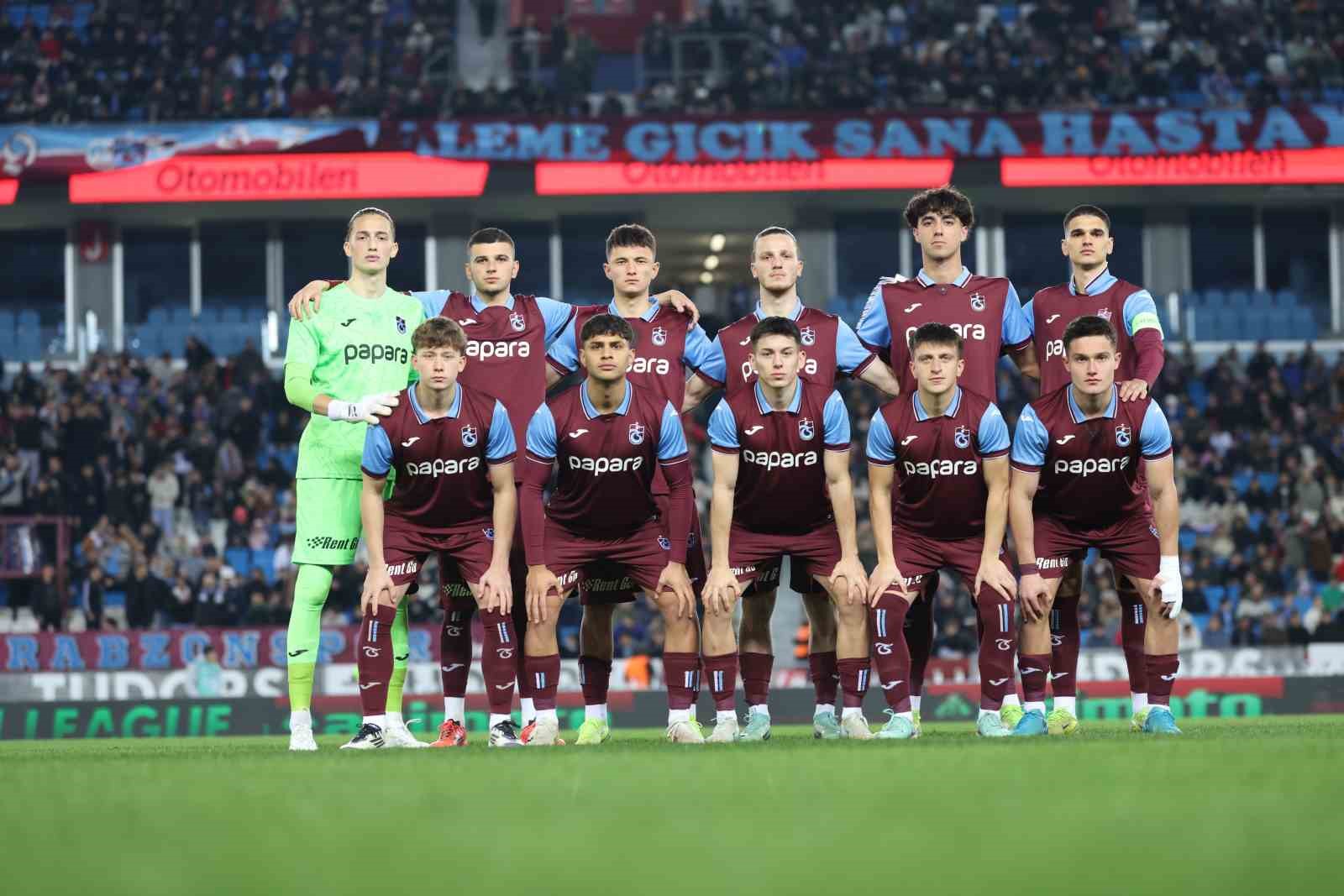 uefa genclik ligi trabzonspor 1 juventus 0