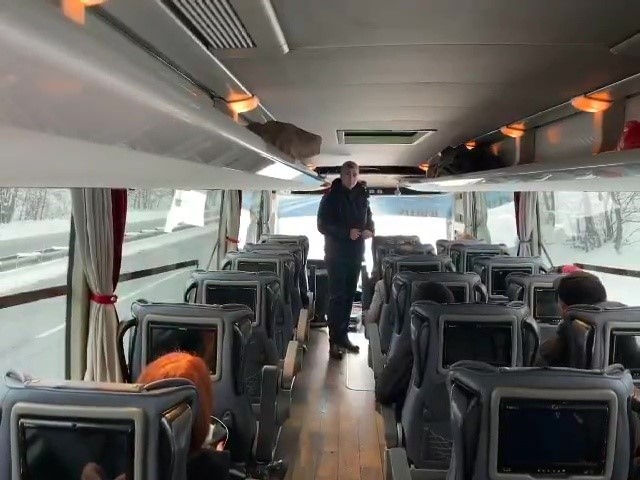 yolcu gibi bindi otobusu denetledi CLeX2CCk