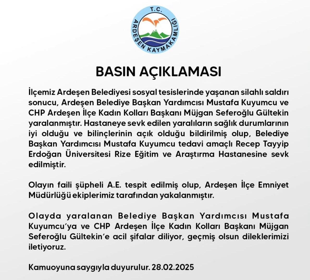 belediye baskan yardimcisi ve kadin kollari baskanina silahla saldiran sahis gozaltina alindi FhQv2nG5