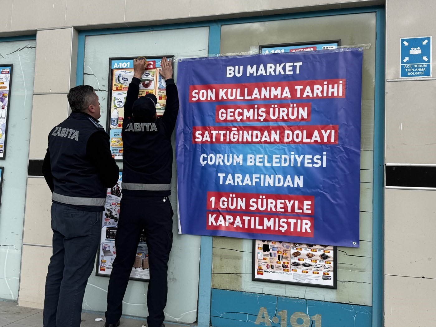 belediyeden son kullanma tarihi gecmis urun satan zincir markete kapatma cezasi Q5al9uG9