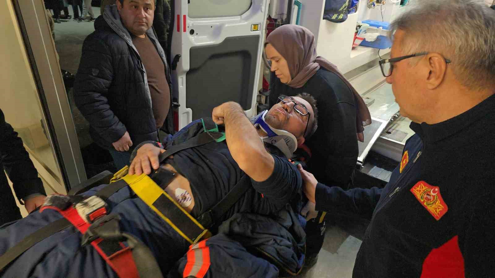 cati katinda cikan yangina mudahale eden itfaiye eri yaralandi nv65ZYJA