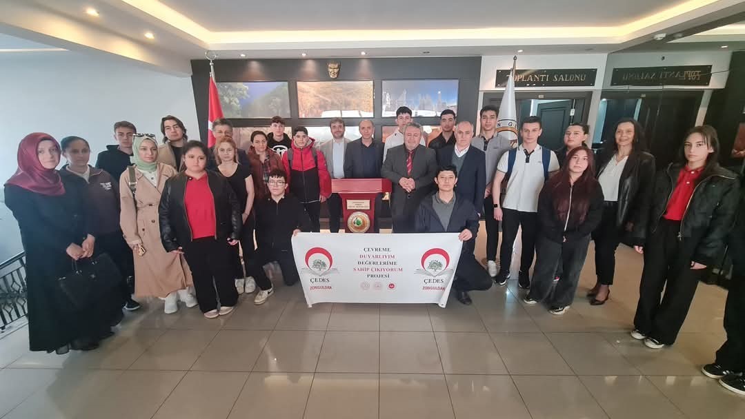 cedes ogrenci gruplarindan orman bolge mudurlugune ziyaret