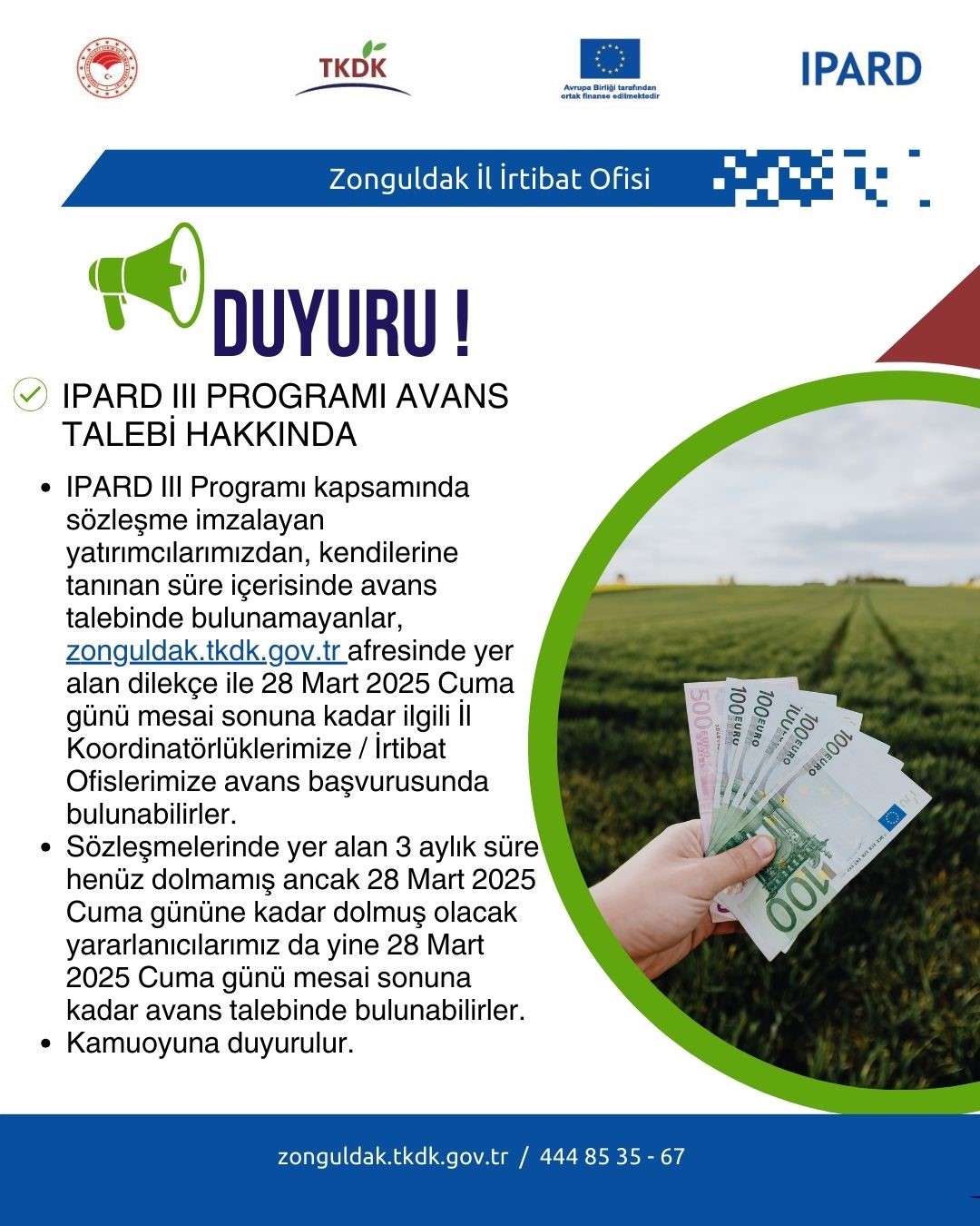 ipard iii avans talebine son basvuru 28 mart Ymq2LkJJ