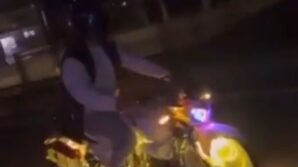 motosikletiyle sosyal medyada sov yapmisti 40 bin lira para cezasi kesildi vG161Bkr