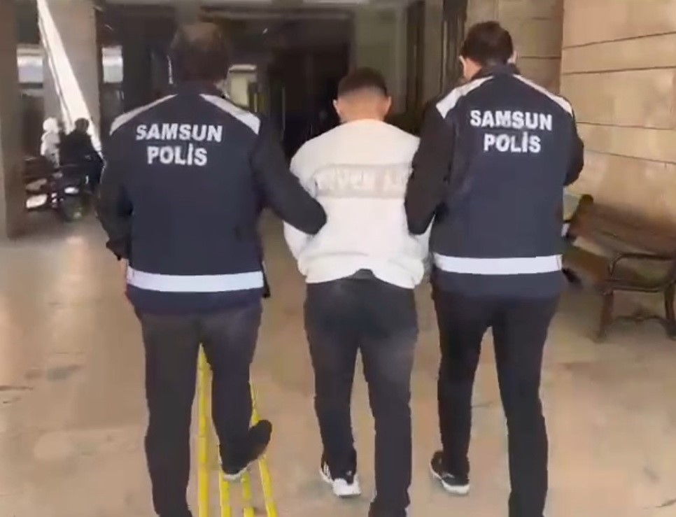 samsunda 8 yil hapis cezasi bulunan hukumlu yakalandi