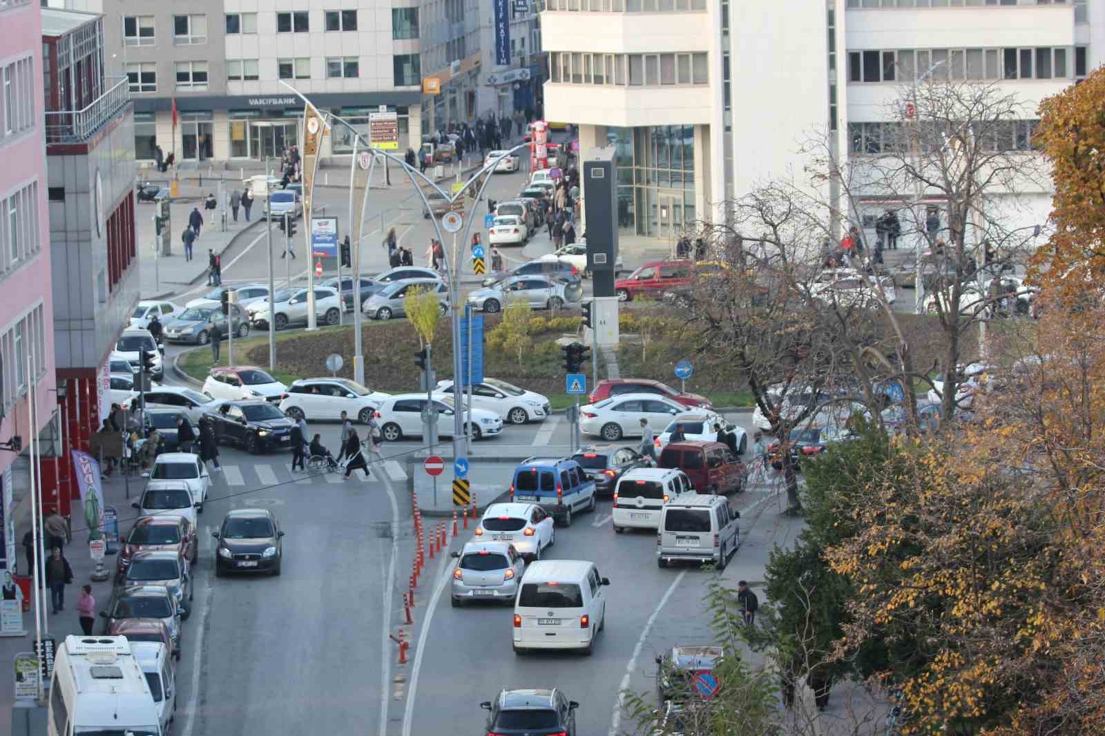 samsunda tasit sayisi 501 bin 924 oldu