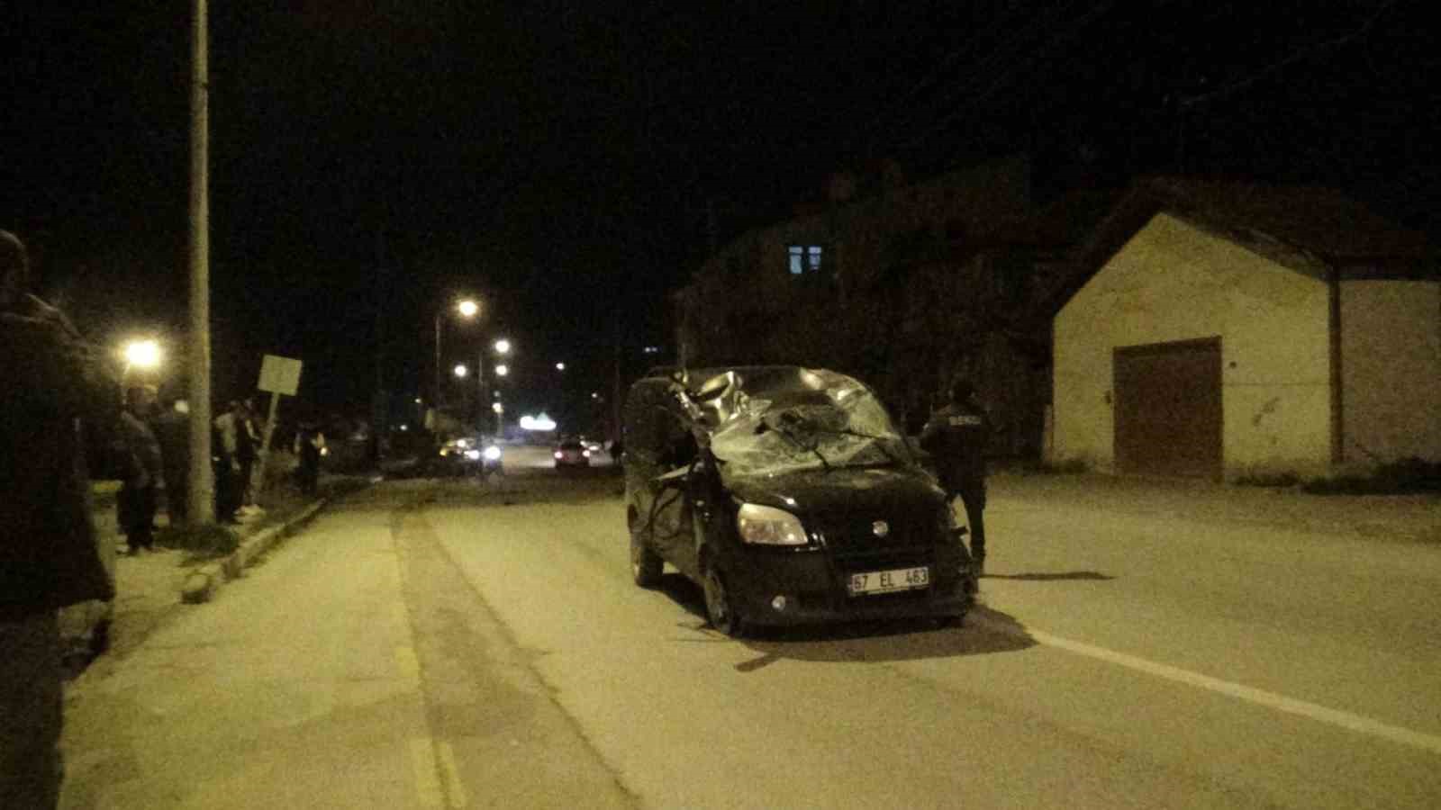 arkadasinin aracini izinsiz alip kaza yapti 2 yarali TptkBKhn
