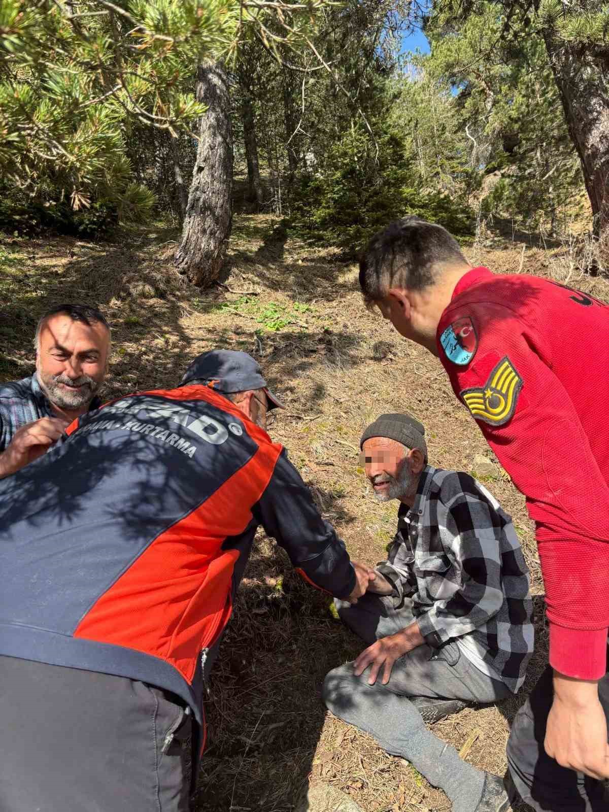kastamonuda kayip olarak aranan sahis sag olarak bulundu