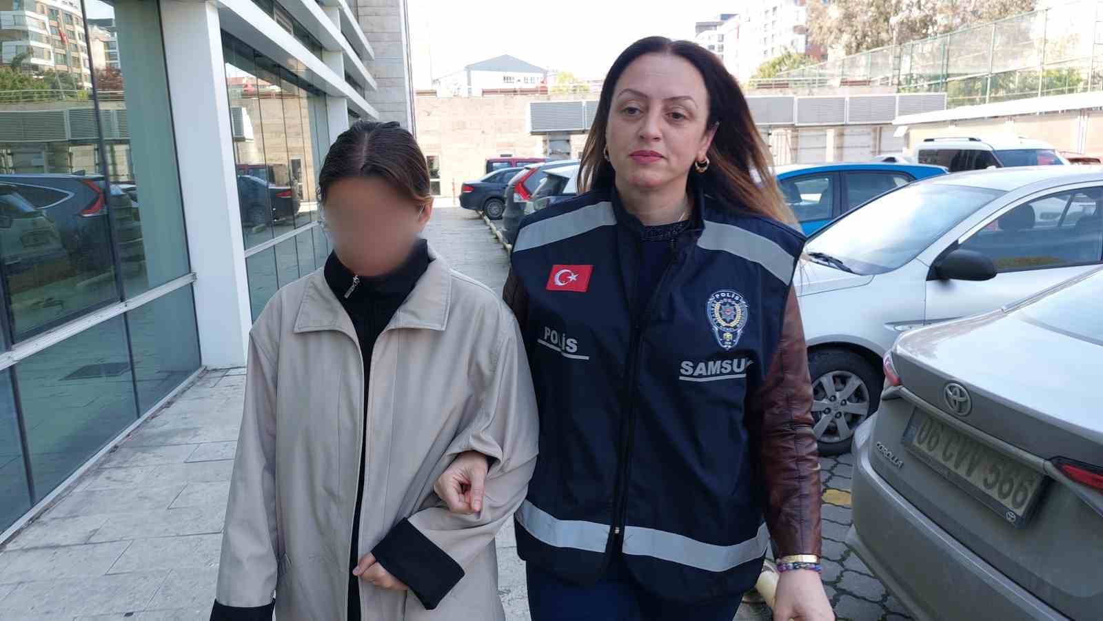 magazadan mont calan universiteli kiz gozaltina alindi