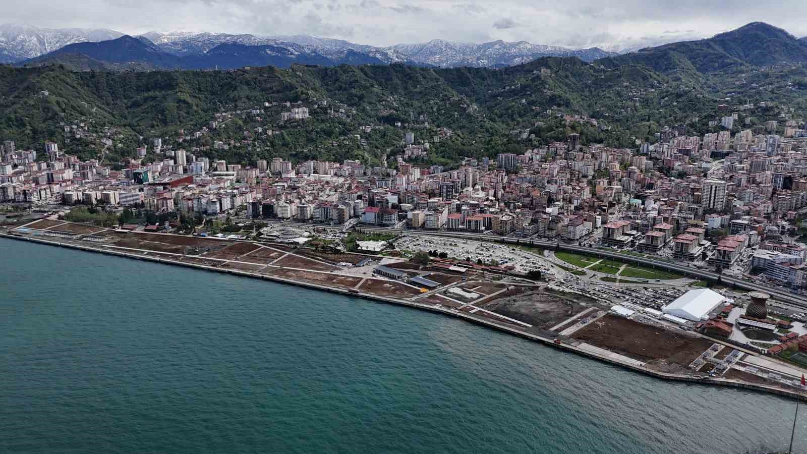 rizede millet bahcesinin ilk etabi bu yaz tamamlaniyor ZEAbSLSu