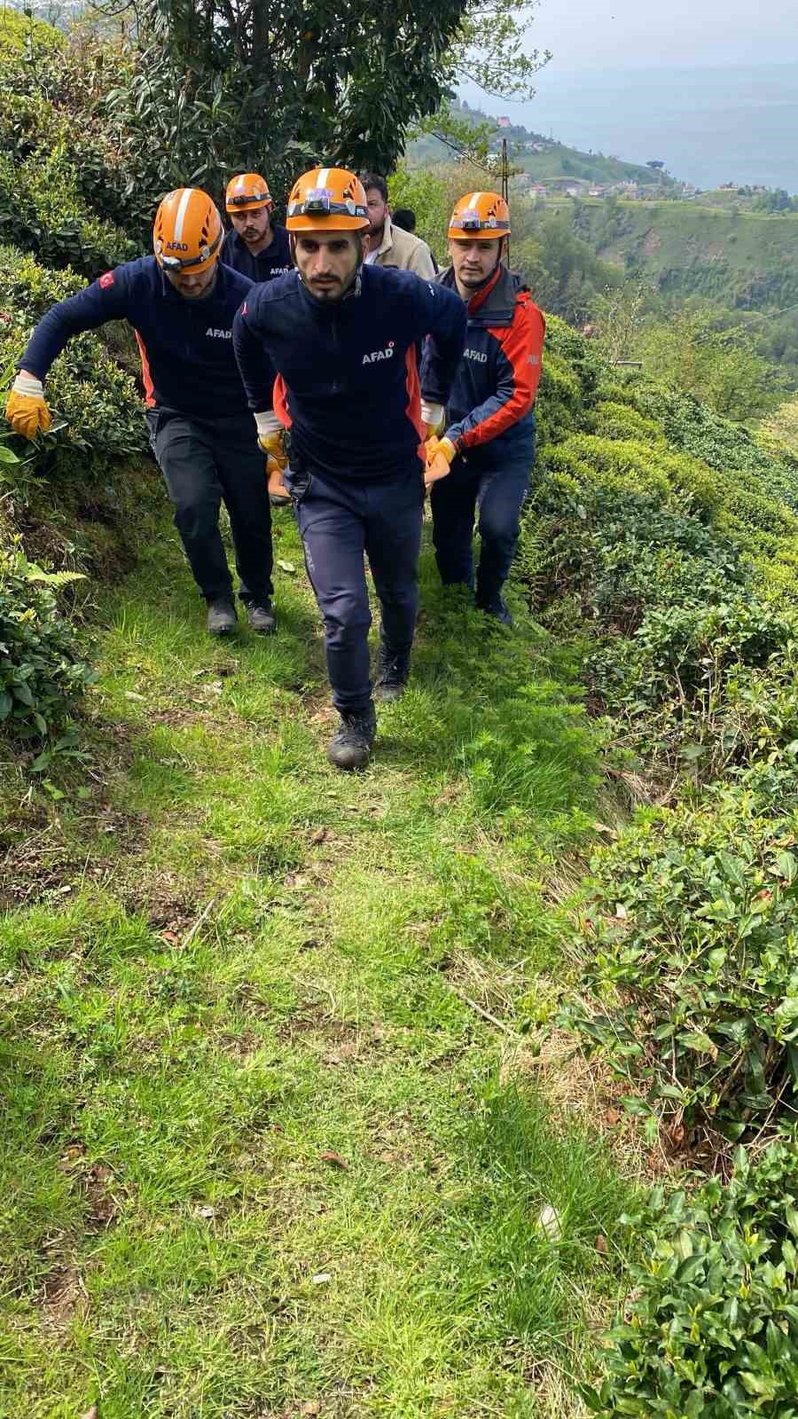 rizede teleferik teline takilarak dusen sahis hayatini kaybetti gdlbkb4V