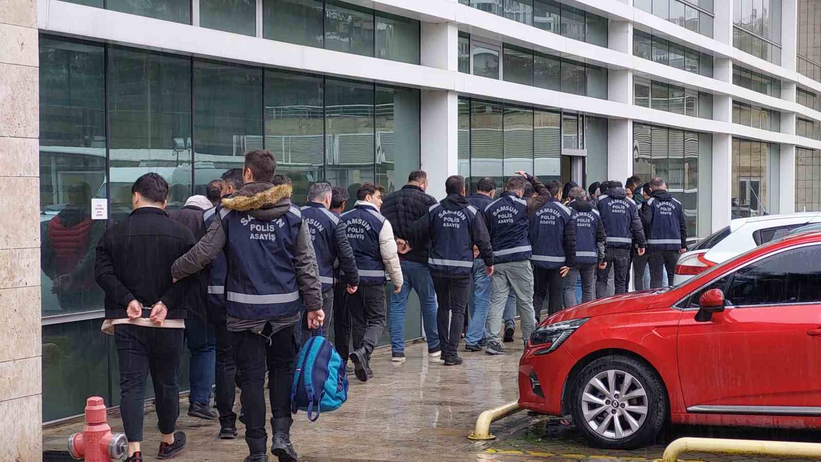 samsun merkezli change arac operasyonunda 9 kisi tutuklandi 6wL9wnUO