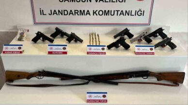 samsunda silah operasyonu 6 kisi yakalandi FVwskYxS