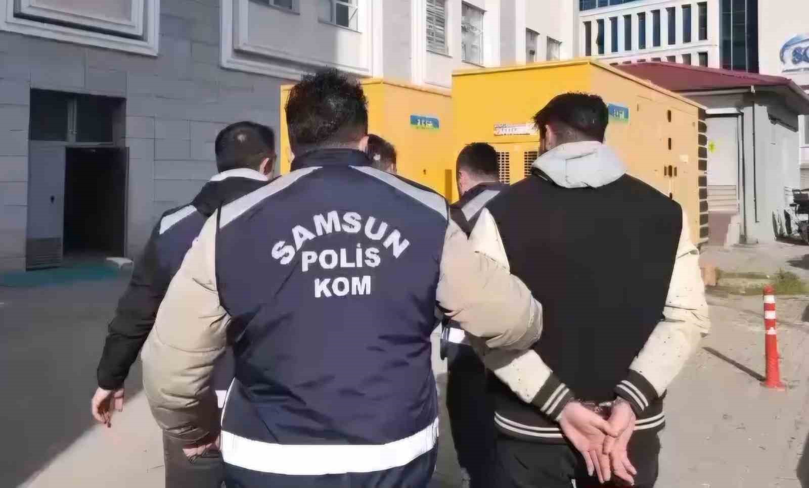 samsunda silah operasyonunda 2 gozalti