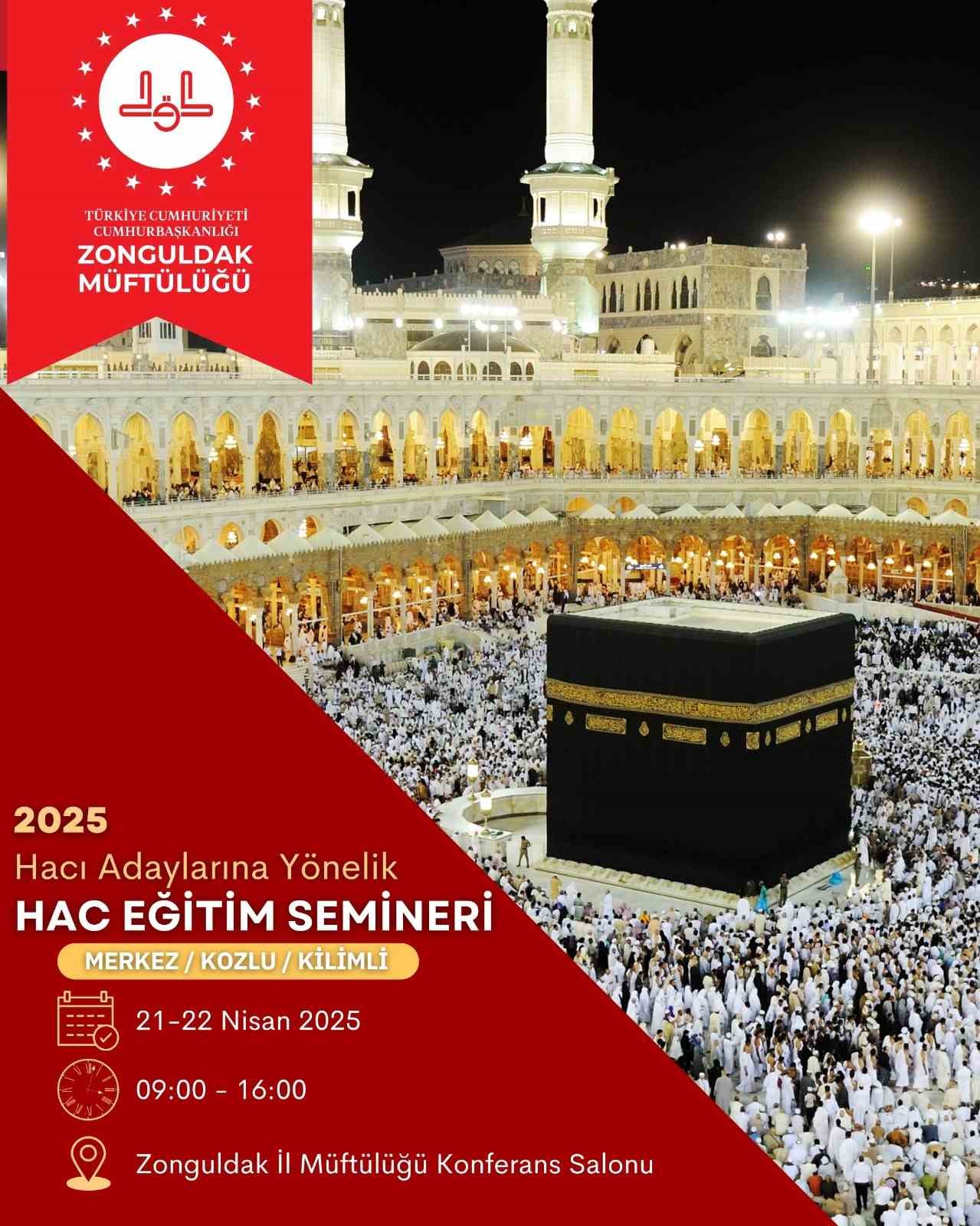 zonguldakta 2025 hac egitim semineri duzenlenecek hL8eWm6H