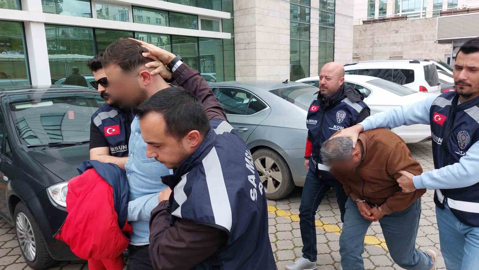 49 ilde duzenlenen operasyonda samsunda gozaltina alinan 2 kisi adliye sevk edildi QDCwXisp