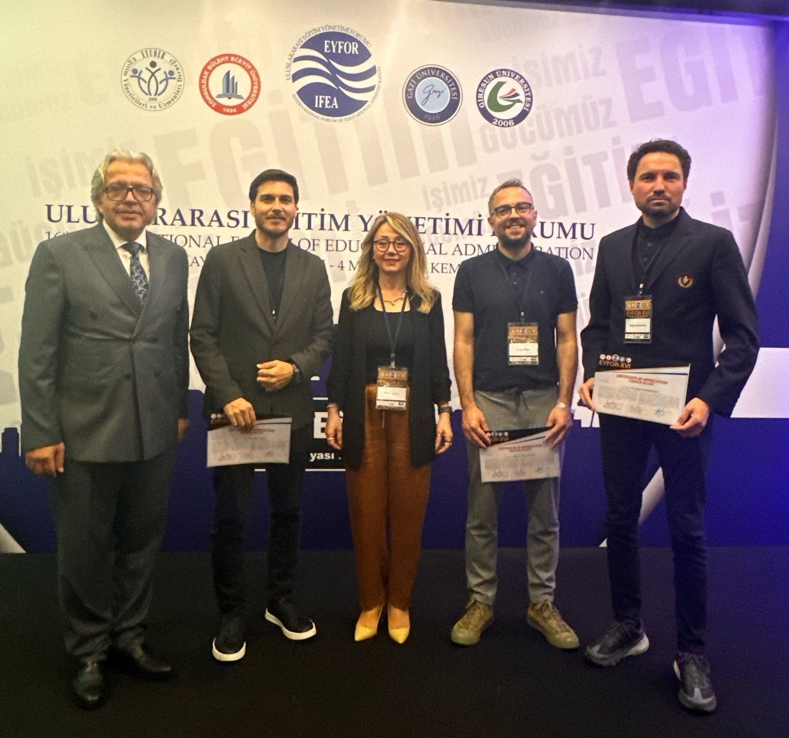 beun 16 uluslararasi egitim yonetimi forumunda guclu temsiliyet gosterdi aZeeJFSi