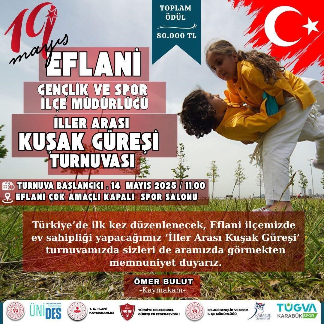 eflanide iller arasi kusak guresi turnuvasi duzenlenecek