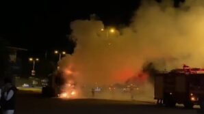 ereglide seyir halindeki tir alev aldi nbJd2bIR