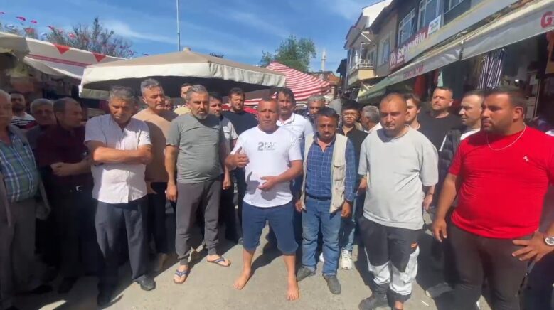 festivali oncesi zabitalar ve pazarcilar arasinda tartisma cikti 5XvIxt5V