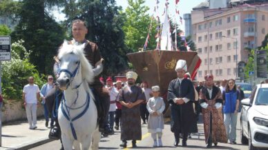 fethin 572nci yil donumu karadan gemi yurutulerek canlandirildi VNFOuagd