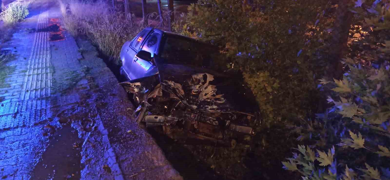 genel baskanin makam soforu kazada oldu