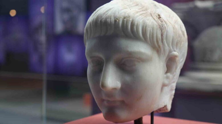 germanicusun mermer heykel basi samsunda sergileniyor r4WfB4sj