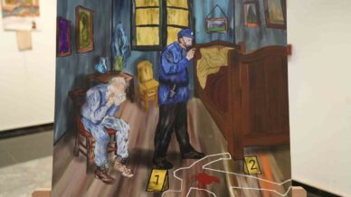 gumushanede polis memurlari polisin sanat yonunu gosterdi RiEx44Xp