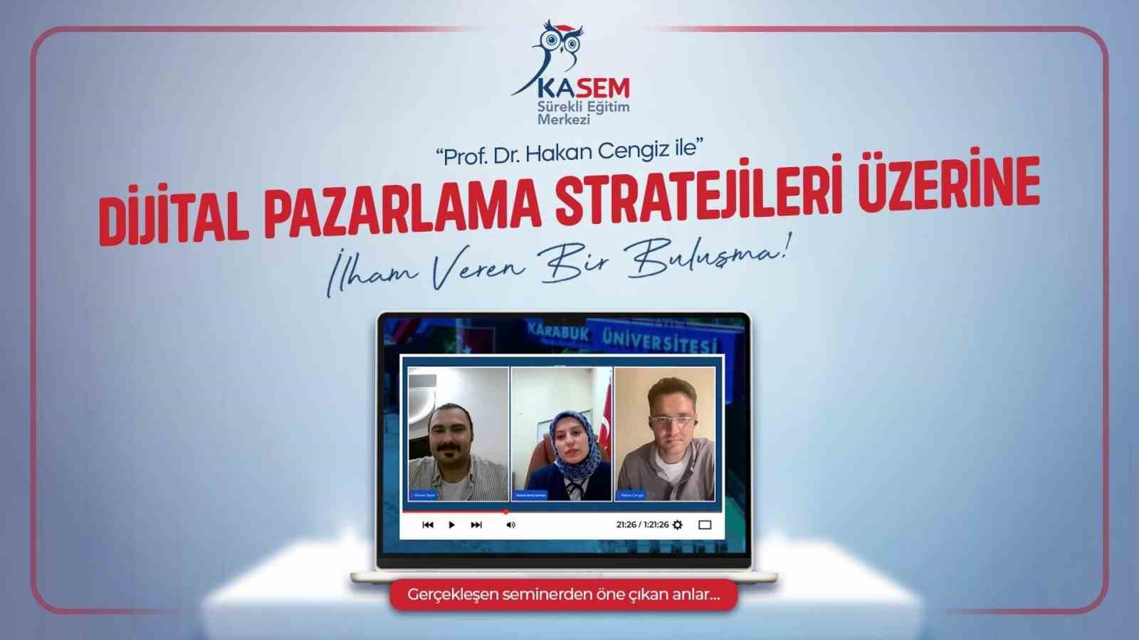 kasemden yogun katilimli dijital pazarlama semineri