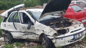 kastamonuda iki otomobil carpisti 2 yarali T4ihihRF