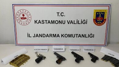 kastamonuda kacak silah operasyonu 1 gozalti SQzLNLcp